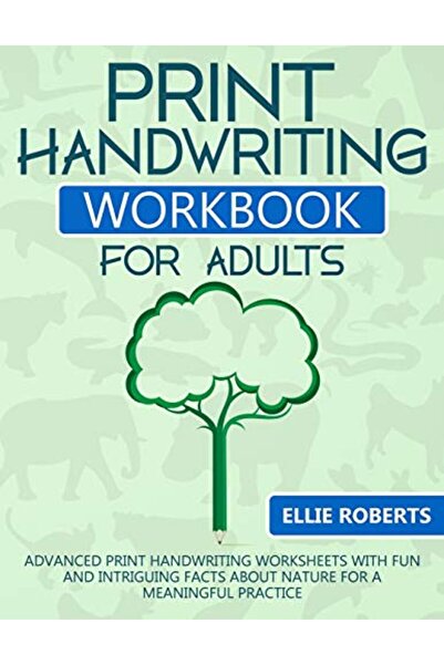 independently published Print Handwriting Workbook For Adults Advanced Print ...