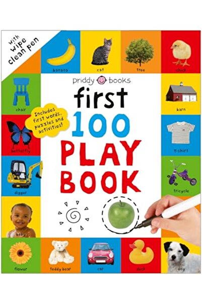 Priddy Books First 1 Play Book A First Words Wipeclean Activity Book