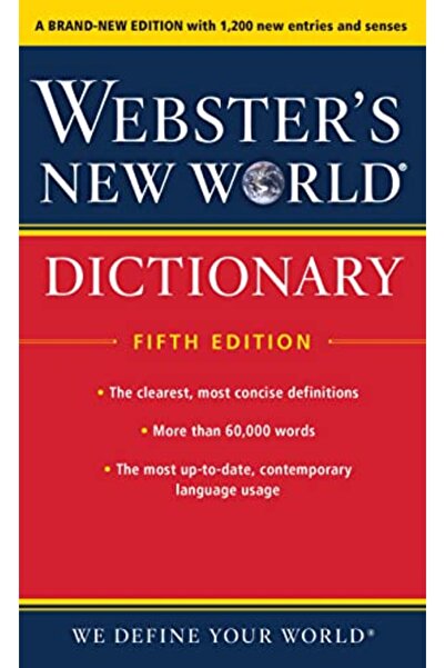 William Morrow & Company Websters New World Dictionary Fifth Edition