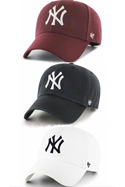 w white stars sports & wear Sports Hat Unisex 3Pcs Team Back Velcro Adjustabl...