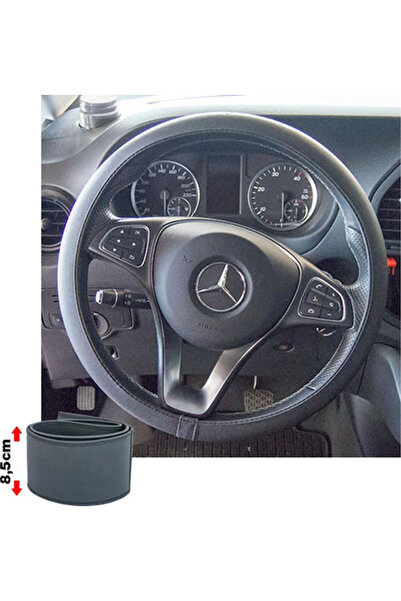 Simoni Racing Κάλυμμα τιμονιού αυτοκινήτου, μαλακό, μεγάλο, για διάμετρο 39-4...