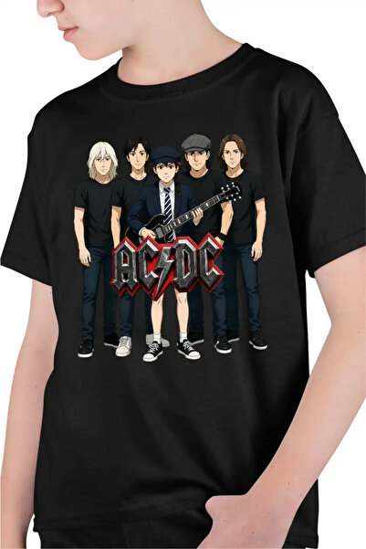 OEM Tricou Copii Baieti ACDC Cartoon Merch