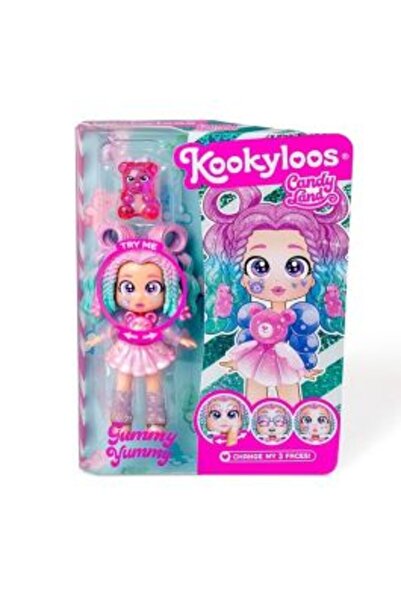 kookyloos Țara Dulciurilor, jeleuri delicioase, păpușă, 1 model