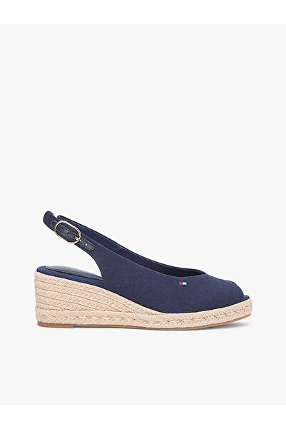Tommy Hilfiger Kadın Mid Wedge Espad Sandalet