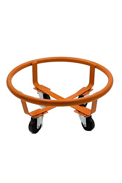 MANAR CORNER Cylinder Base with Wheels Durable for Easy Movement and High Sta...