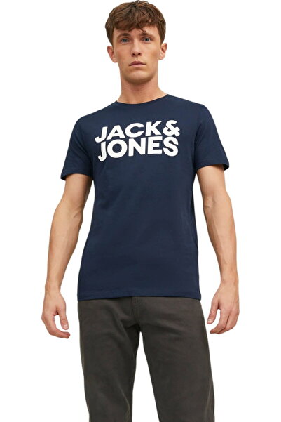 Jack & Jones Tricou JACK &JONES Corp Logo LP - 12151955-Navy Blazer BWL