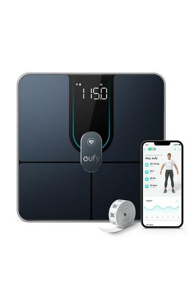 eufy Cântar inteligent P2 Pro Wi-Fi Bluetooth pentru analiza compoziției corp...