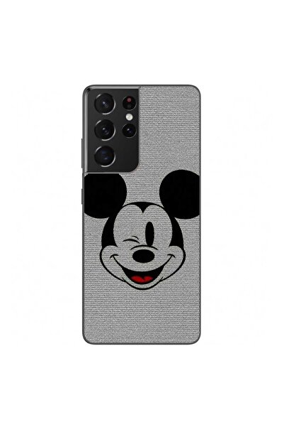 OEM Case compatible with Samsung Galaxy S21 Ultra Silicone Gel Tpu Mickey Pat...