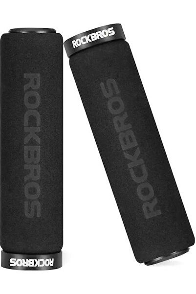 ROCKBROS BT1001BKBK Λαβές τιμονιού ποδηλάτου σε μαύρο χρώμα