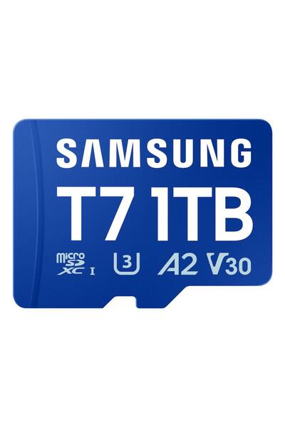 Samsung Κάρτα Μνήμης T7 MB-MB1T0T/WW, microSDXC, 1TB, U3, A2, V30