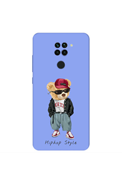 Other Xiaomi Redmi Note 9 Hip hop style Light Purple Colored Silicone TPU Θήκη