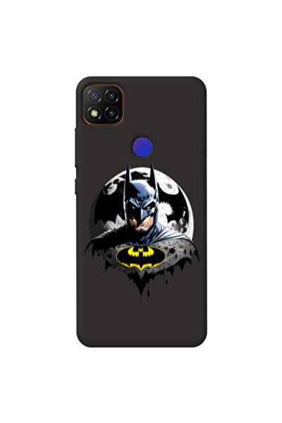 Other Xiaomi Redmi 9c Batman 3 Black Colored Silicone TPU Θήκη