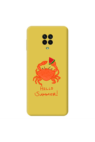 Other Xiaomi Redmi Note 9 Pro Hello Summer! Yellow Colored Silicone TPU Θήκη