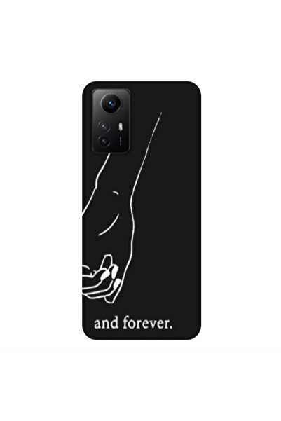 Other Xiaomi Redmi Note 12s And forewer Black Colored Silicone TPU Θήκη
