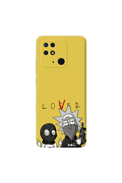Other Xiaomi Redmi 10C Rick Loser Yellow Colored Silicone TPU Θήκη