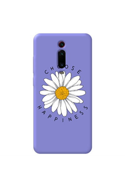 Other Xiaomi Mi 9T Pro Chose Happines Purple Colored Silicone TPU Θήκη