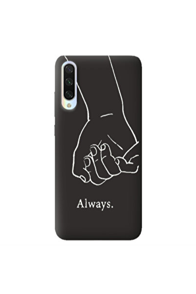 Other Xiaomi Mi 9 Lite Always Black Colored Silicone TPU Θήκη