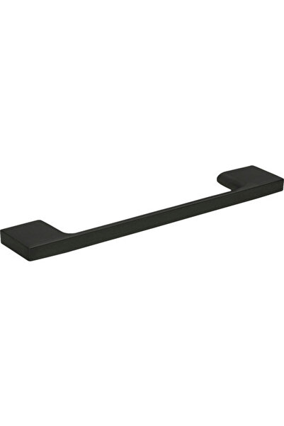 OEM Mâner pentru mobilă distanță perforații 128mm, aluminiu negru mat