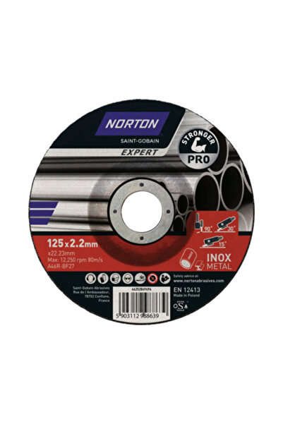 OEM Disc debitare metal Norton Expert Ø125x1,6x22,23mm