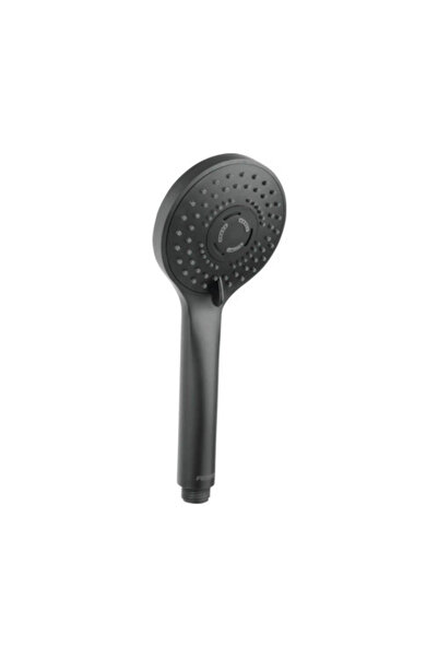 OEM Pară de duș 24x9,7 cm, 3 funcții, negru mat