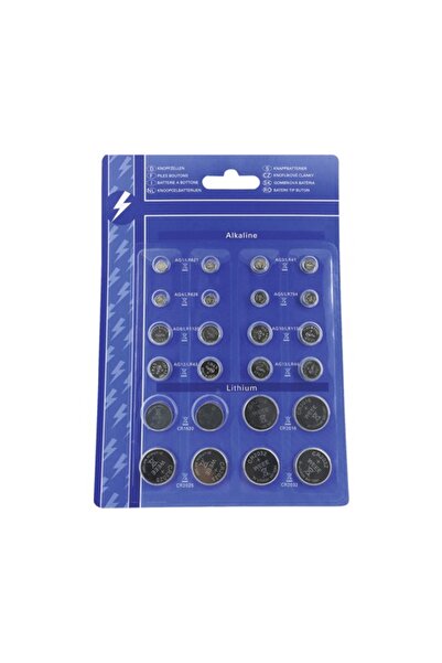 OEM Батерии бутон LR CR 1,5V 3V, пакет 24 броя