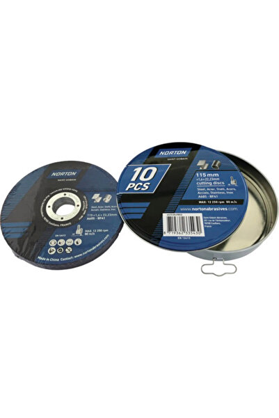OEM Σετ δίσκων αποβολής Norton Ø115x22,23mm, 10 τεμ.