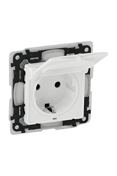 OEM Priză simplă cu împământare Legrand Valena Life, capac de protecție IP44,...