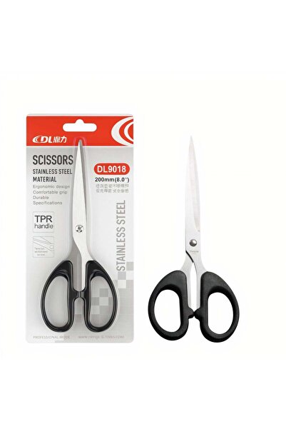 dl Foarfece 9018, set de 12, din oțel inoxidabil, 19 cm, cu mâner ergonomic, ...