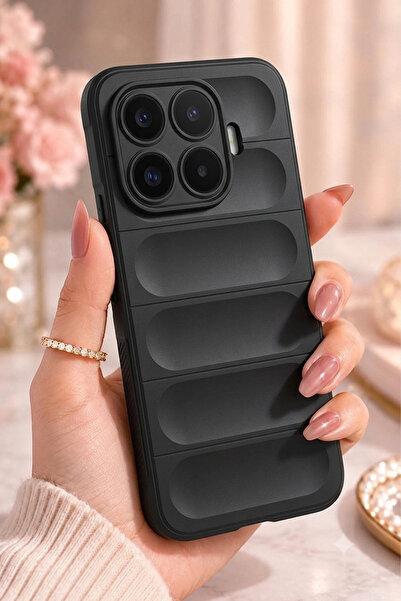 Nezih Case Mi 17T Uyumlu Esnek Oyuklu Arka Yüzey Tasarımlı Şık Silikon Kapak ...