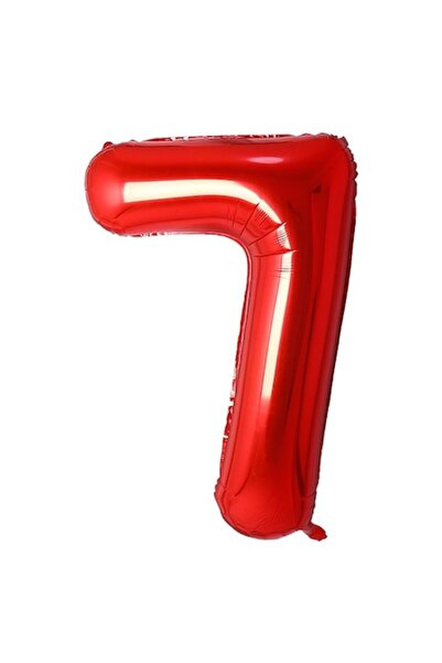 OEM Balon din folie număr, 102cm, Roșu
