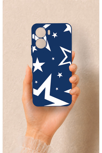 Vip Case Vivo Y16 Compatible Mega Star Patterned Silicone Case