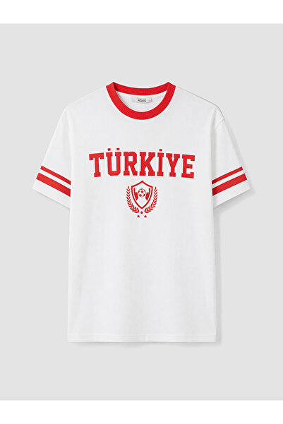 LC Waikiki Ozmarka New Season Turkey Printed 100% Cotton Women's T-Shirt