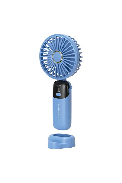 HONOR Porodo Lifestyle Chillo Flex Portable Handheld Fan, Blue