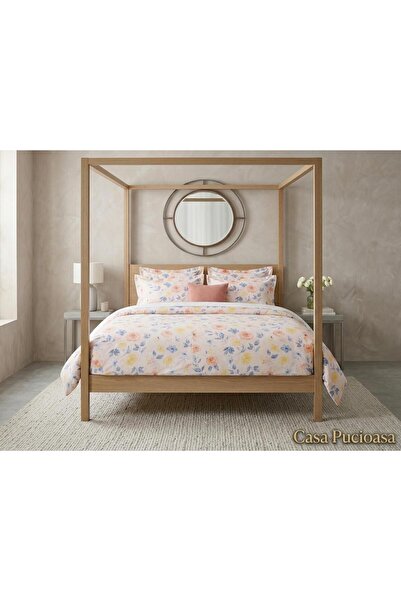 Casa Pucioasa Premium Fine Cotton Duvet Cover Set 6 Pieces