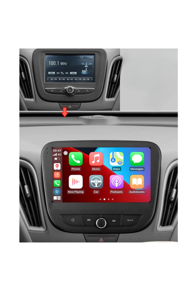Carplayer Chevrolet malibu android screen agency style model 2015-2020 ,4gb r...
