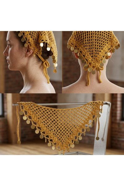 Lady Fify Dark Blonde Bohemian Hair Accessory for Women