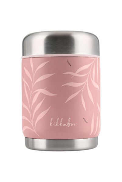 Kikka Boo Ροζ Ρουζ Φλόρα, Θερμός Φαγητού 400ml - Kikkaboo