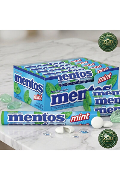 Mentos Mentos Fresh Mint Flavored Candy - Value Pack 24*29.7g