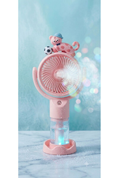XTRIKE ME Şarjlı Masaüstü Mini Fan - 3 Kademeli Su Hazneli Buharlı Serinletic...