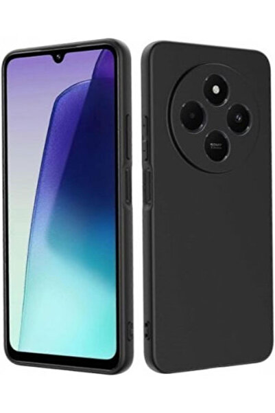 OEM Redmi Note Πίσω Κάλυμμα Σιλικόνης Μαύρο (Redmi Note 14C, Xiaomi)