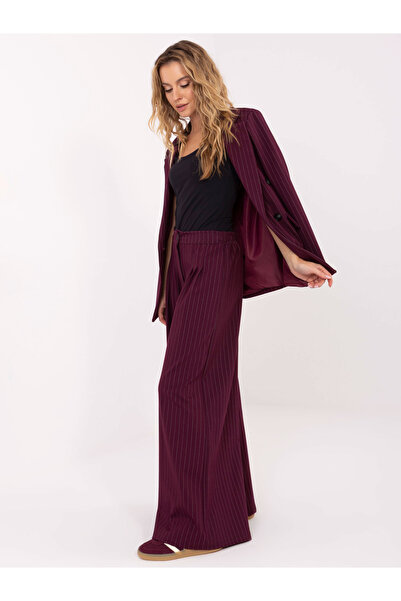 Factory Price Pantaloni Dama Bordo