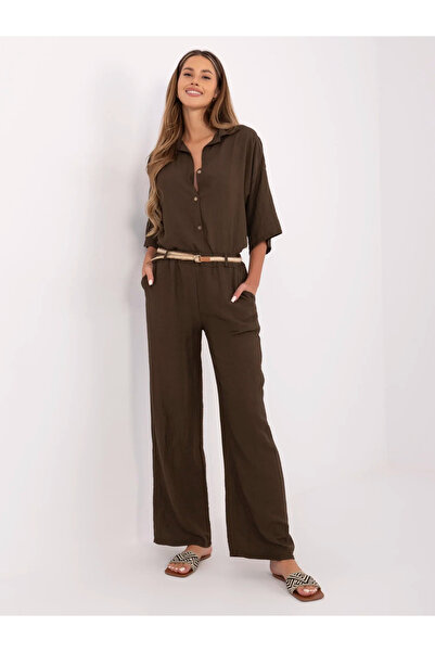 Factory Price Pantaloni Dama Maro