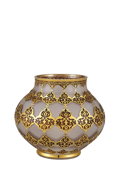 Paşabahçe Halkar Mini Vase, Stylish Decorative Vase
