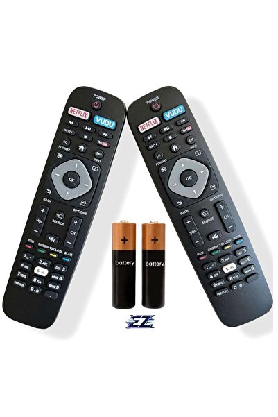 ELTRAZONE Remote Control Replaced Work for Philips 4K Ultra HD Smart LED Tele...
