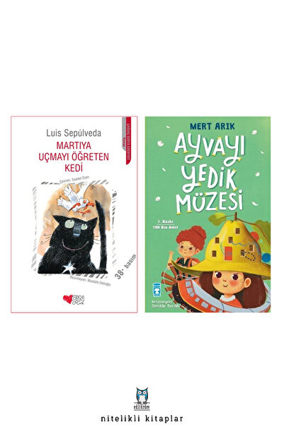 Timaş Yayınları Luis Sepulveda, Martıya Uçmayı Öğreten Kedi - Ayvayı Yedik Mü...