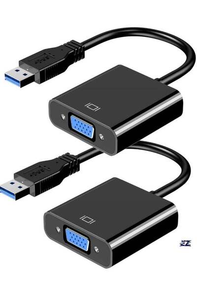 ELTRAZONE USB to VGA Cable Adapter – 1080P VGA to USB 3.0/2.0 Adapter, Multi-...