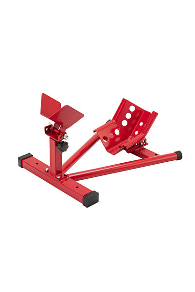 Lawazim Motorcycle Front Wheel Chock Stand Adjustable Tire Holder for Trailer...