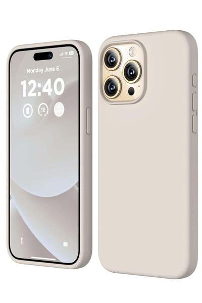 ELTRAZONE Compatible with iPhone 15 Pro Max Case, Liquid Silicone Case, Full ...