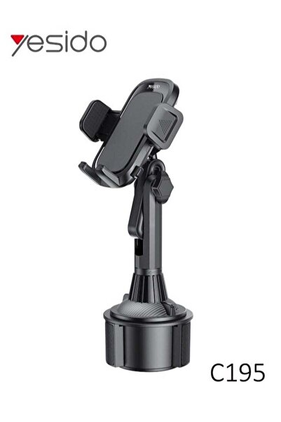 Yesido 360° Rotatable Adjustable Mobile Phone Holder for Car Cup Mount – Univ...