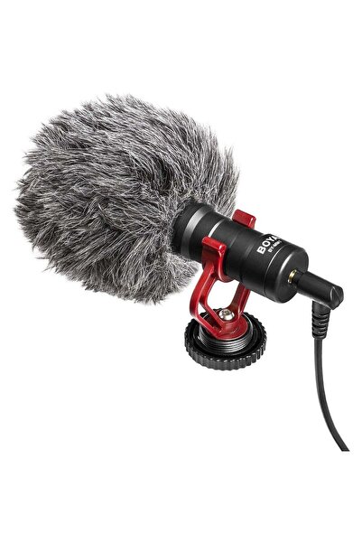 BOYA On Camera Shotgun Video Microphone by-MM1 YouTube Vlogging Facebook Live...